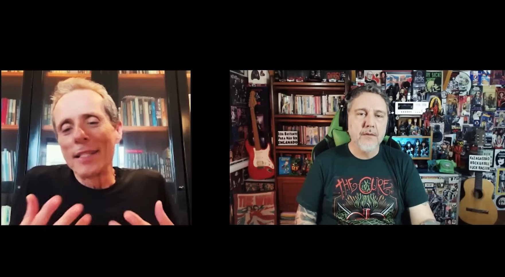 Tony Bellotto detalha descoberta de câncer no pâncreas em entrevista ao canal Kazagastão