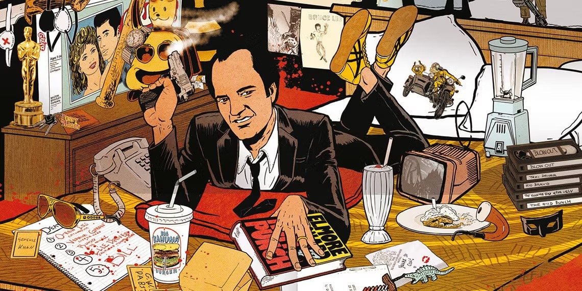 Quadrinho “Quentin por Tarantino” de Amazing Améziane busca apoio no Catarse