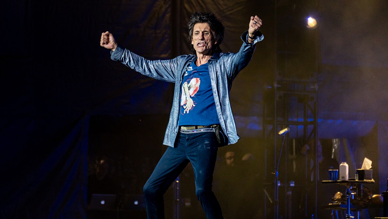 Ronnie Wood. Crédito: Raph_PH/Wikimedia Commons