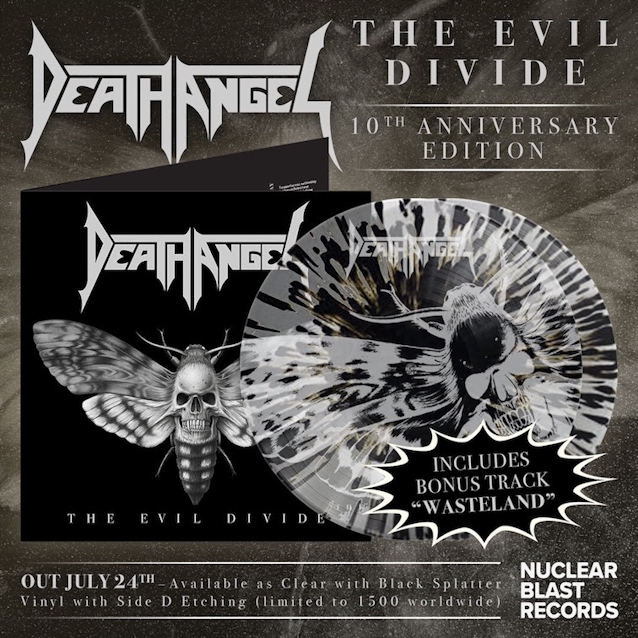 Death Angel celebra 10 anos de ‘The Evil Divide’ com relançamento em vinil