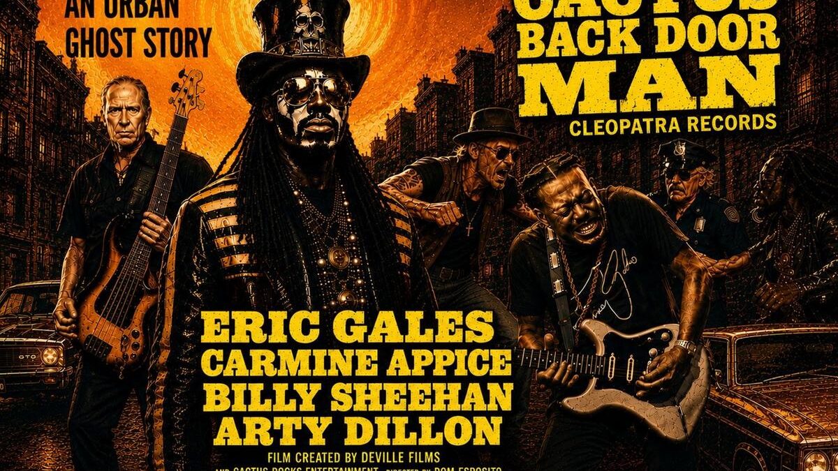 Cactus lança “Back Door Man” com Eric Gales e Billy Sheehan; veja o clipe