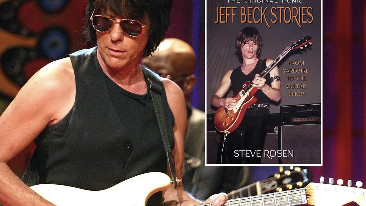 Novo livro de Steve Rosen explora a juventude de Jeff Beck e sua paixão pela guitarra