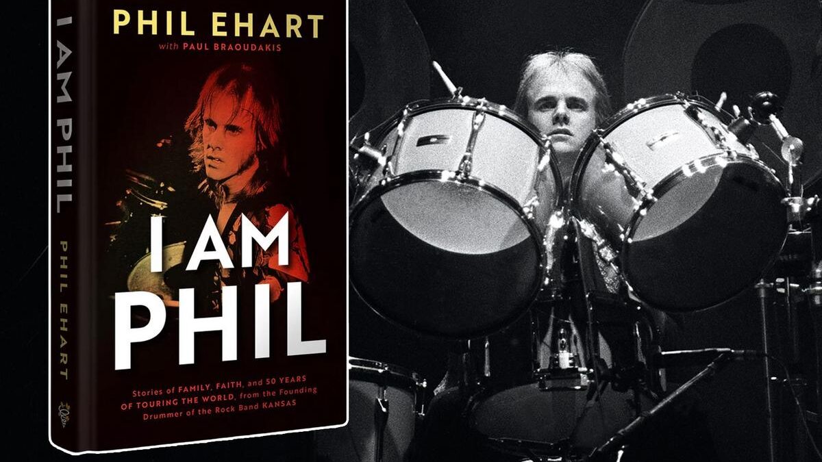 Phil Ehart, do Kansas, lança autobiografia com histórias inéditas
