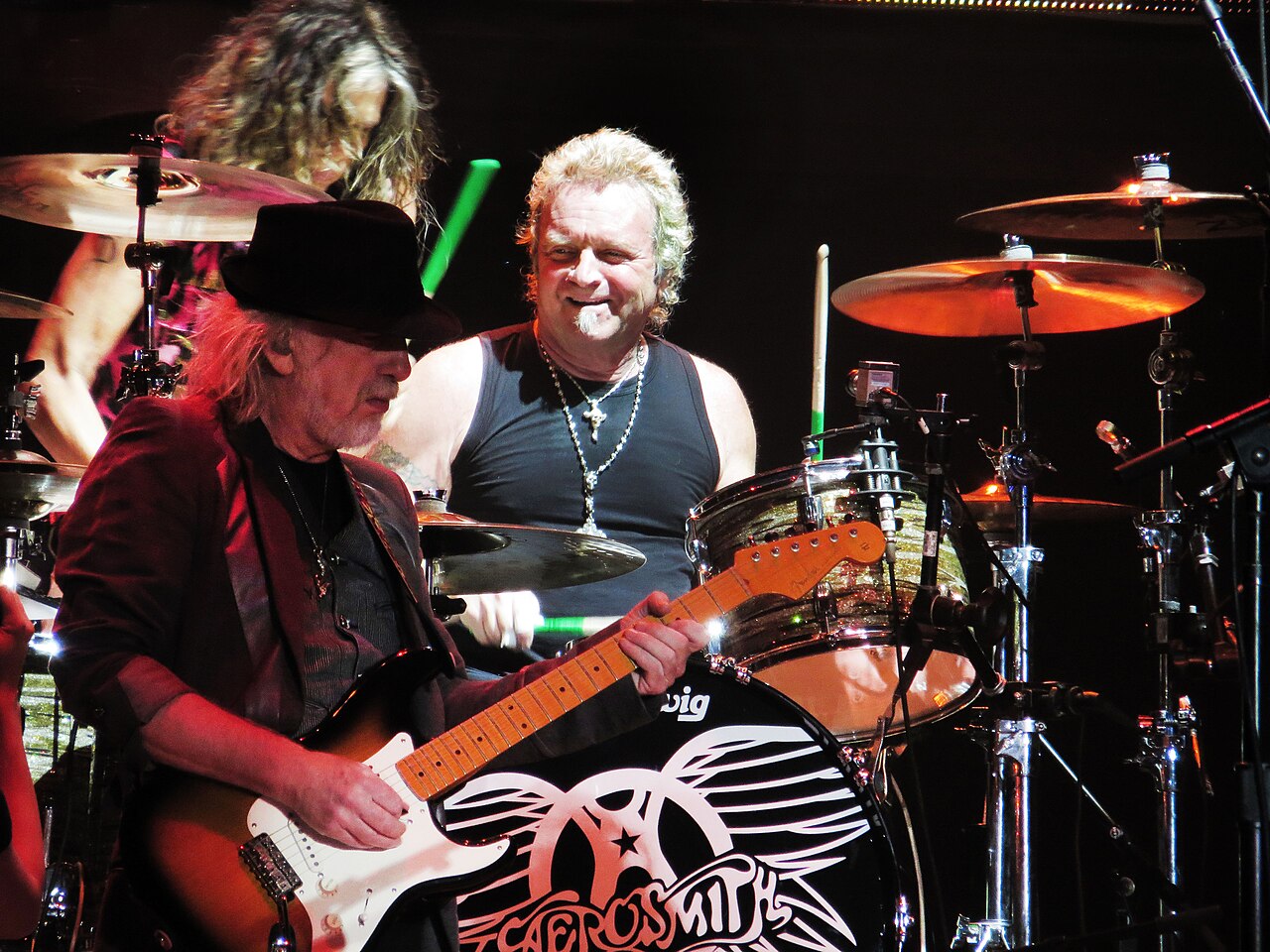 Joey Kramer. Crédito: Ed Vill / WikiCommons.