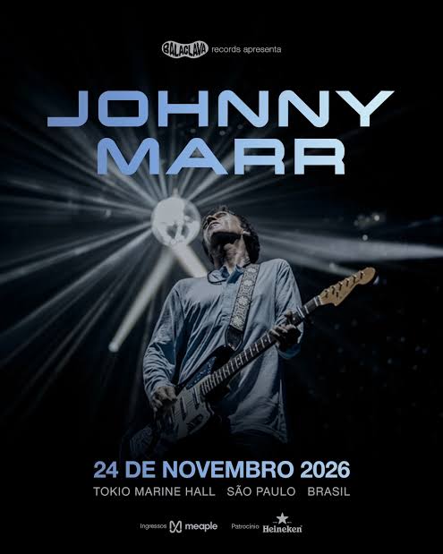 Johnny Marr volta ao Brasil para show inédito em São Paulo