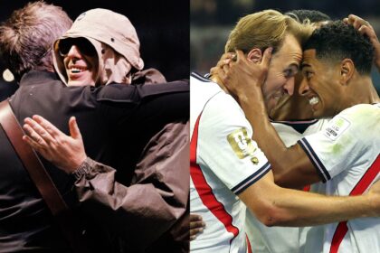 Liam Gallagher celebra vitória da Inglaterra na Copa e quase acerta placar do México