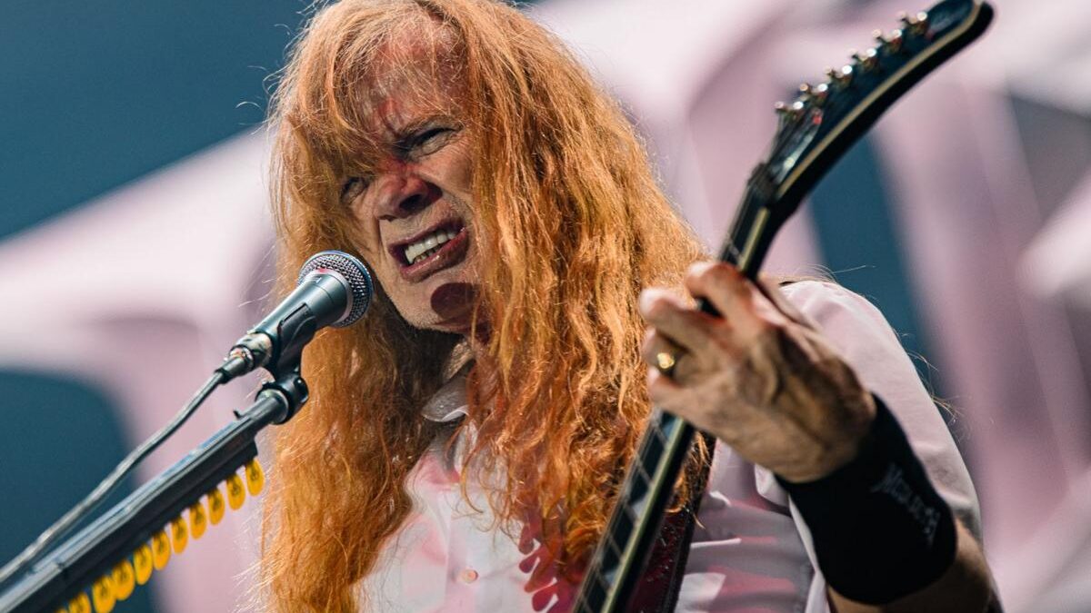 Dave Mustaine xinga jornalista em show do Megadeth na Finlândia