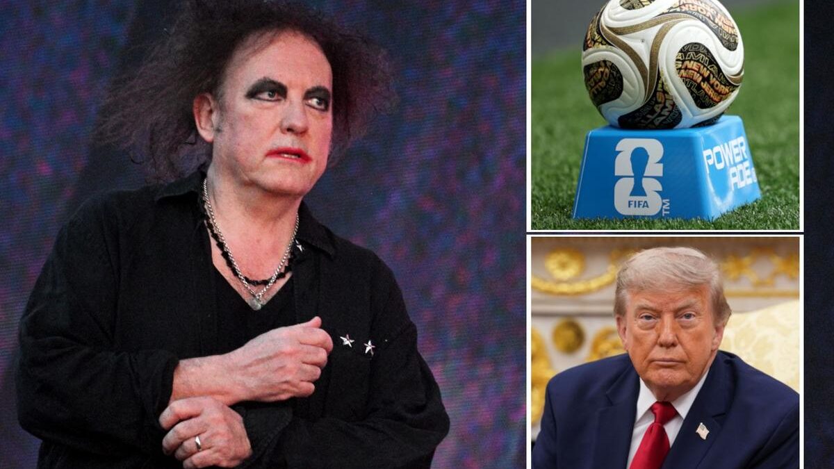 Robert Smith critica FIFA e Donald Trump por show do intervalo da Copa do Mundo