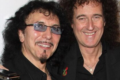 Tony Iommi explica ausência de Geezer Butler e participação de Brian May em “From the dark”