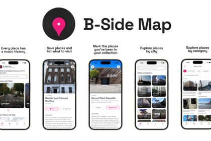 Aplicativo B-Side Map mapeia pontos importantes da história da música
