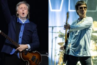Johnny Marr. Paul McCartney and . Jim Dyson/Getty Images, Elena Di Vincenzo/Archivio Elena Di Vincenzo/Mondadori Portfolio via Getty Images