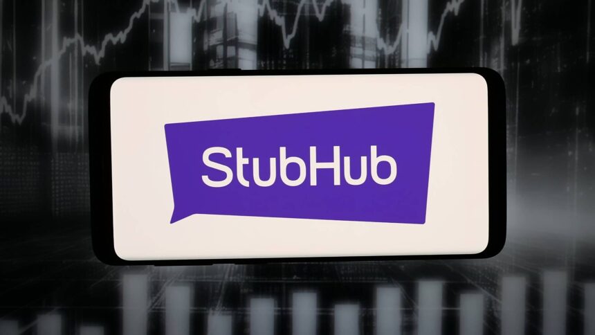 StubHub. The logo of US ticket resale company  displayed on a smartphone. (Illustration by Timon Schneider/SOPA Images/LightRocket via Getty Images)