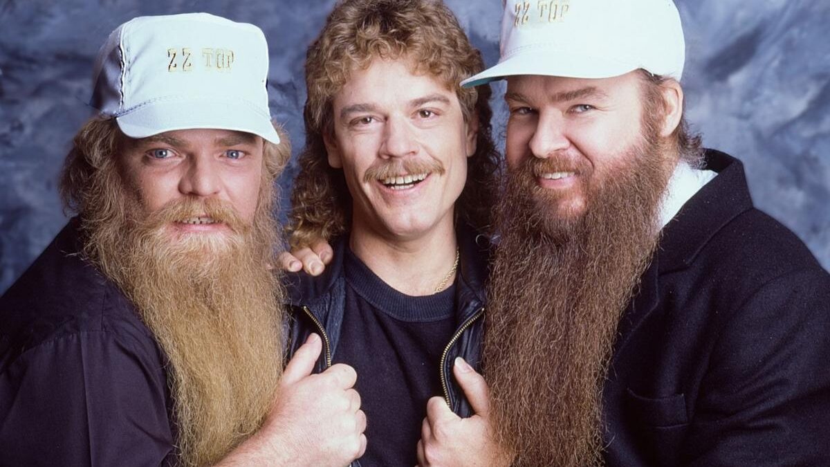 Por que Frank Beard, do ZZ Top, não usava barba?