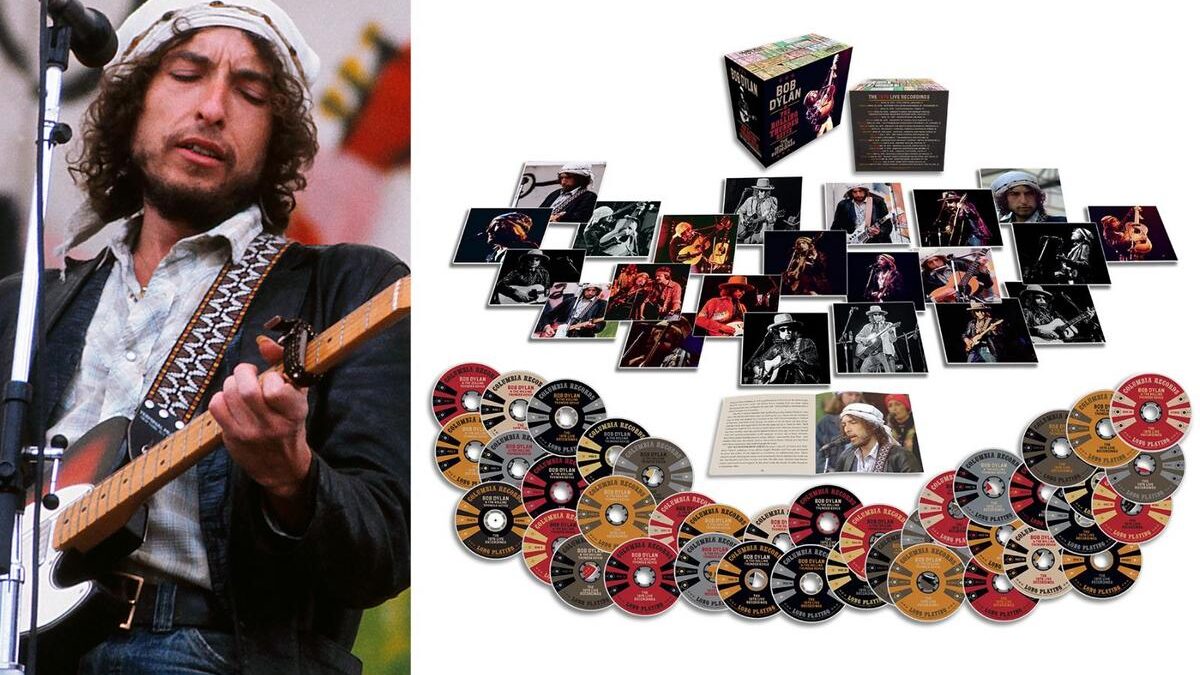 Bob Dylan anuncia box set “Rolling Thunder Revue” com quase 40 discos