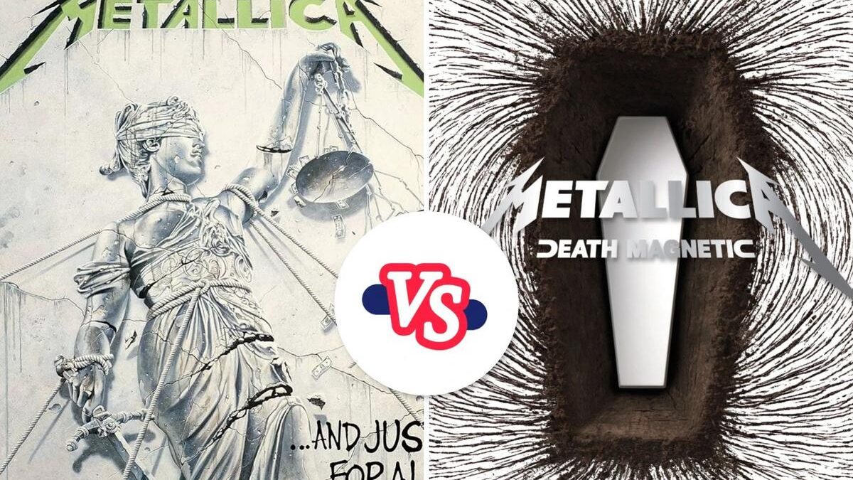 Vote: melhor álbum do Metallica – “And Justice for All” vs. “Death Magnetic”