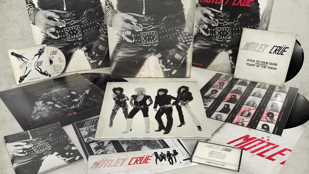 Motley Crue celebra 45 anos de “Too fast for love” com box set de luxo