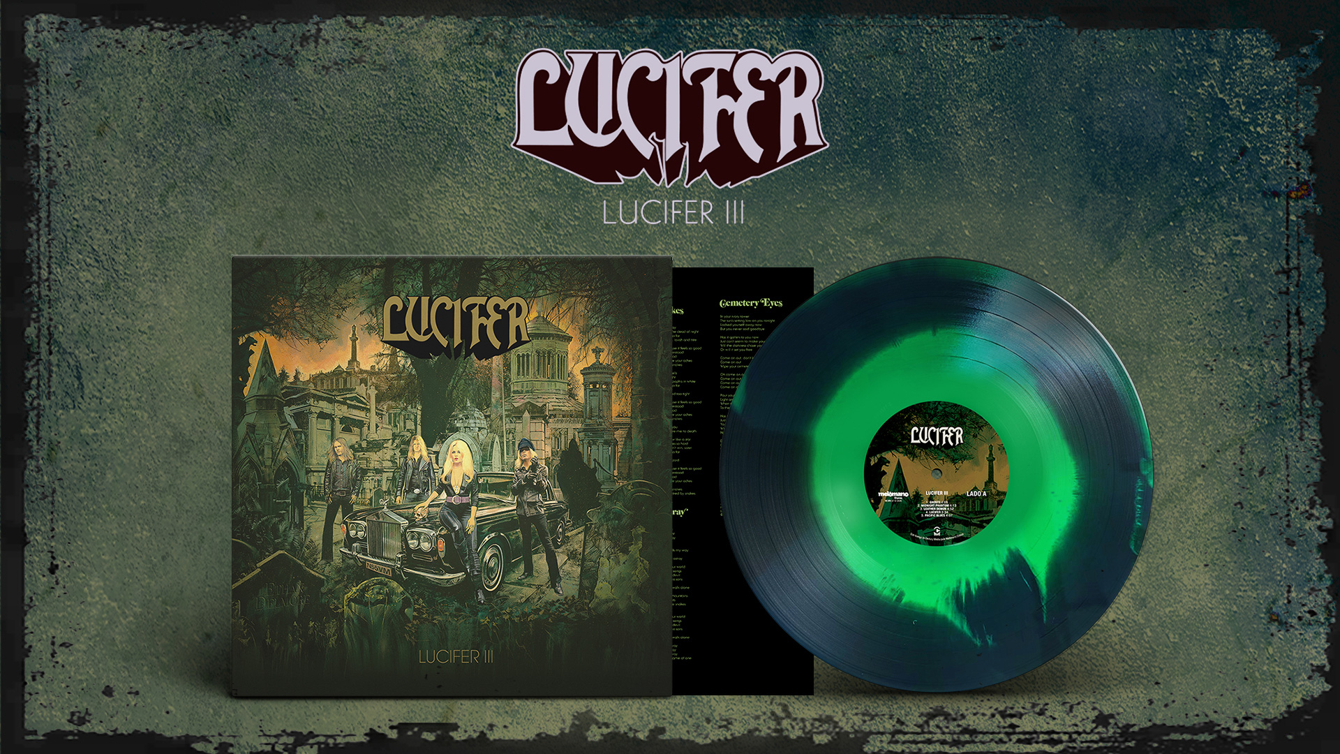 Lucifer: “Lucifer III” ganha edição especial em vinil splatter pela Melômano Discos