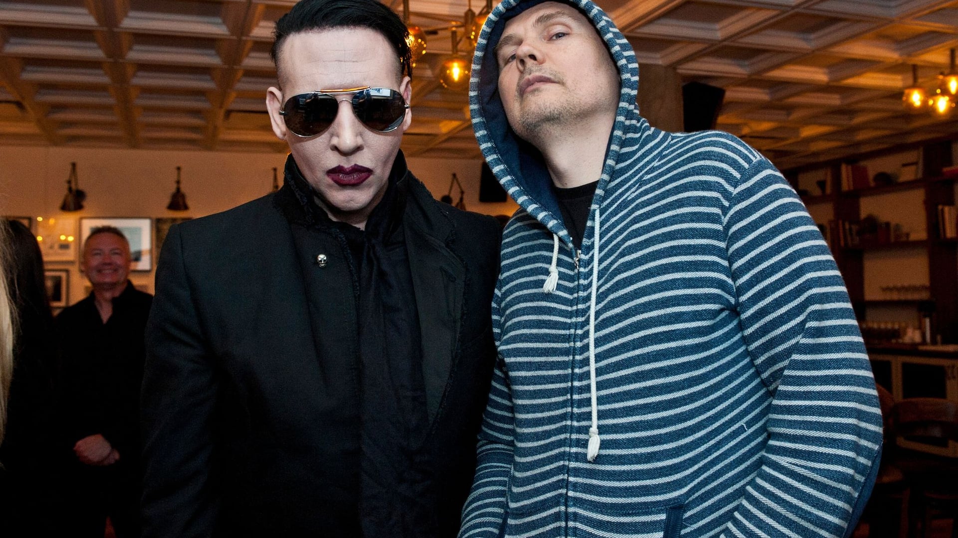 Billy Corgan defende amizade com Marilyn Manson: “Pessoalmente, não senti que ele era culpado”