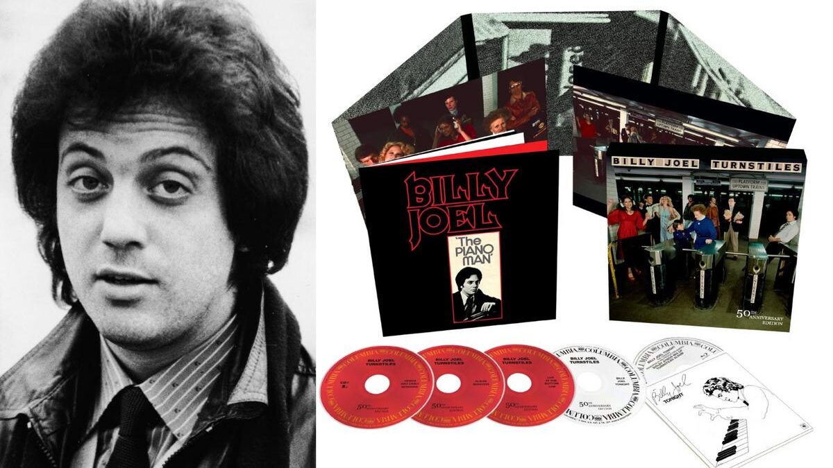Billy Joel anuncia edição comemorativa de 50 anos do álbum “Turnstiles”