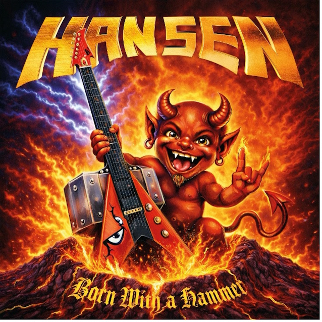 Capa do Álbum Born With A Hammer