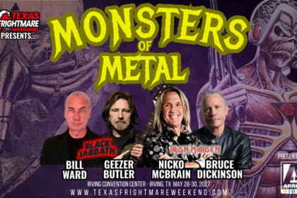 Integrantes de Black Sabbath e Iron Maiden vão a convenção de terror no Texas em 2027