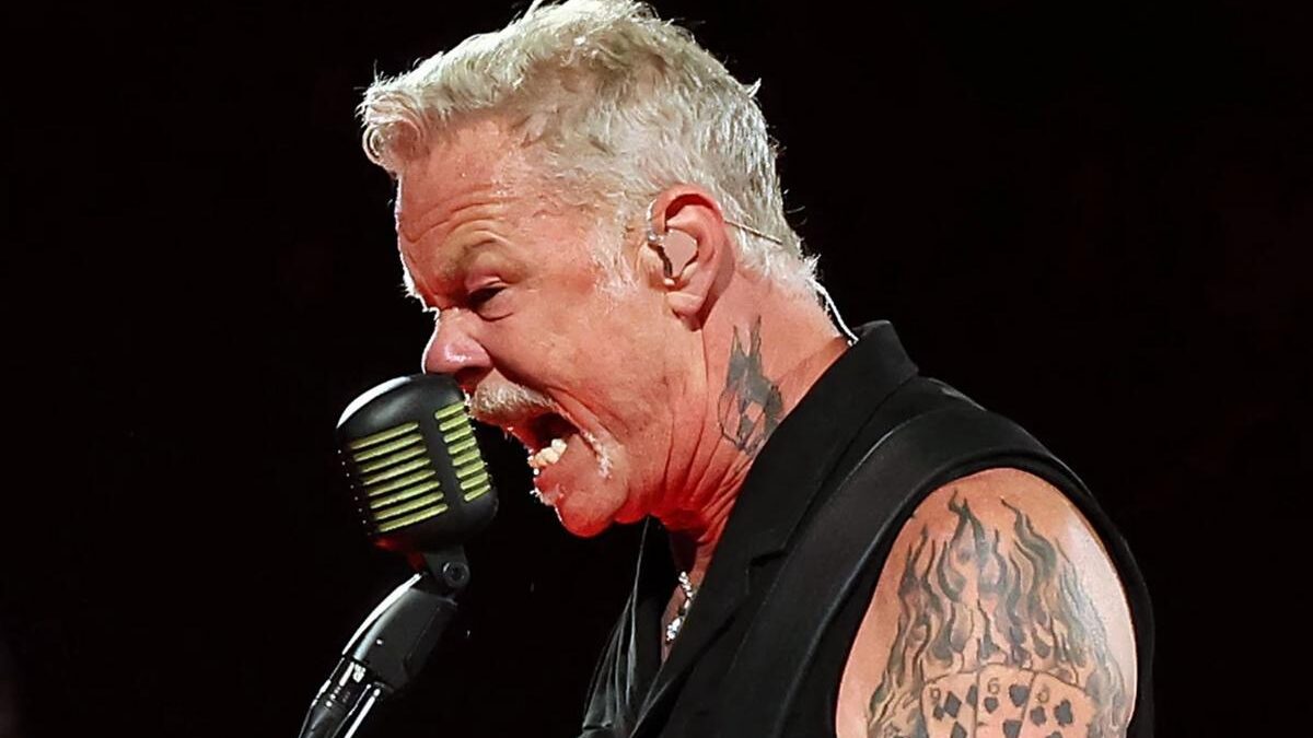 James Hetfield critica artistas com segundas intenções durante show no Sphere
