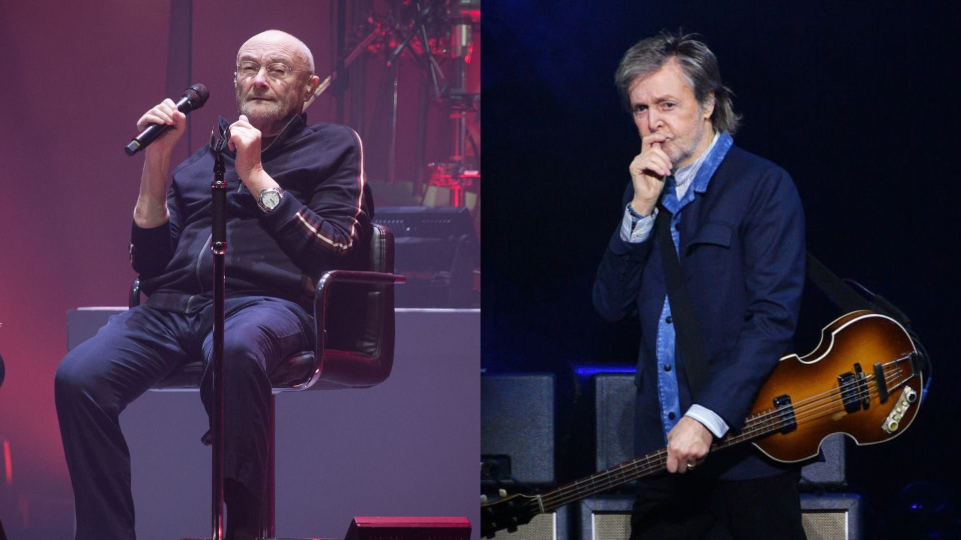 Phil Collins revela reconciliação com Paul McCartney após desavença de mais de duas décadas