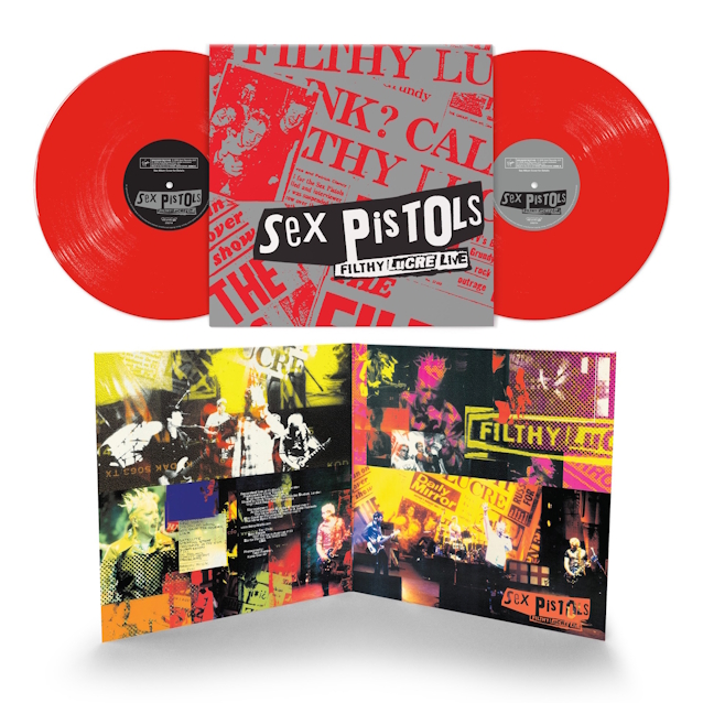 Capa do Álbum "Filthy Lucre Live"