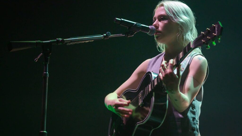 Phoebe Bridgers no Verti Music Hall em 15 de agosto de 2023 em Berlim, Alemanha