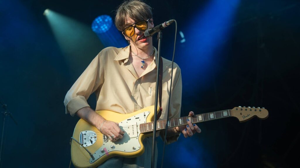 Atlas Sound. Bradford Cox from Deerhunter performs at Rock en Seine on August 25, 2019 in Saint-Cloud, France.  (by David Wolff – Patrick/Redferns )