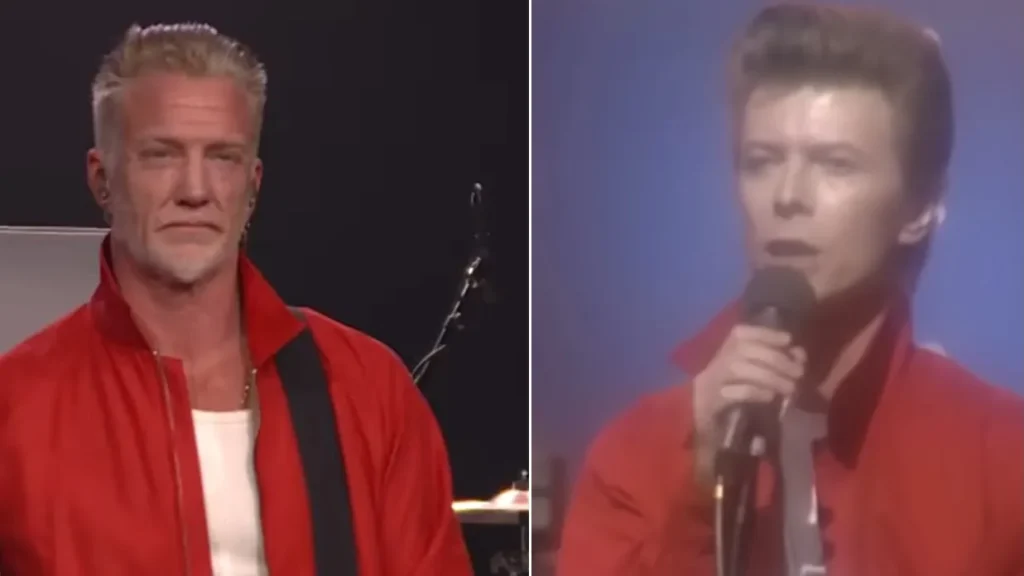 Queens of the Stone Age e Bowie no "The Tonight Show"