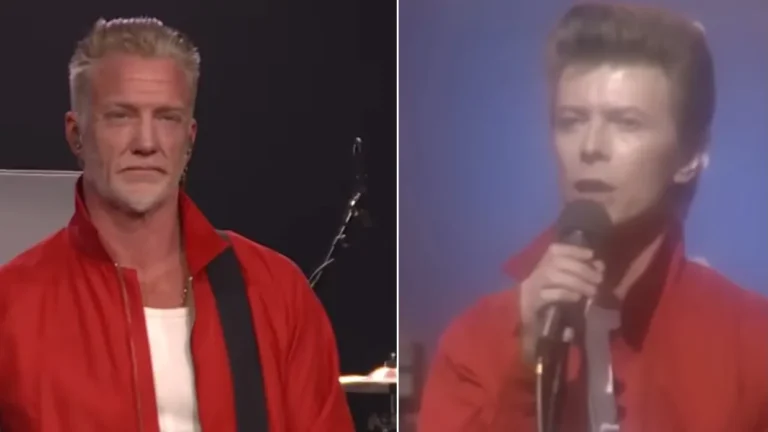 Queens of the Stone Age e Bowie no "The Tonight Show"